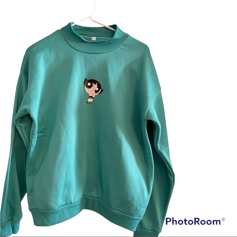 Powerpuff Girl Green Sweatshirt